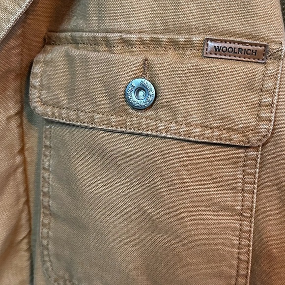 Men's WOOLRICH Ripstop Trucker Jacket With Sherpa Lining Size XL EUC! - Picture 6 of 13